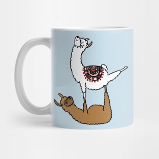 Acroyoga Llama Mug